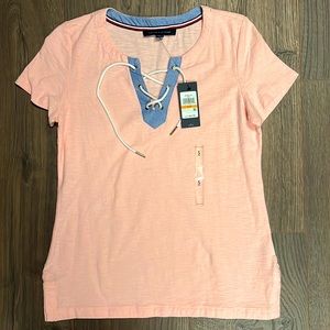 💙NWT❤️ Tommy Hilfiger short sleeve top!!!  Small/petite 💯 cotton